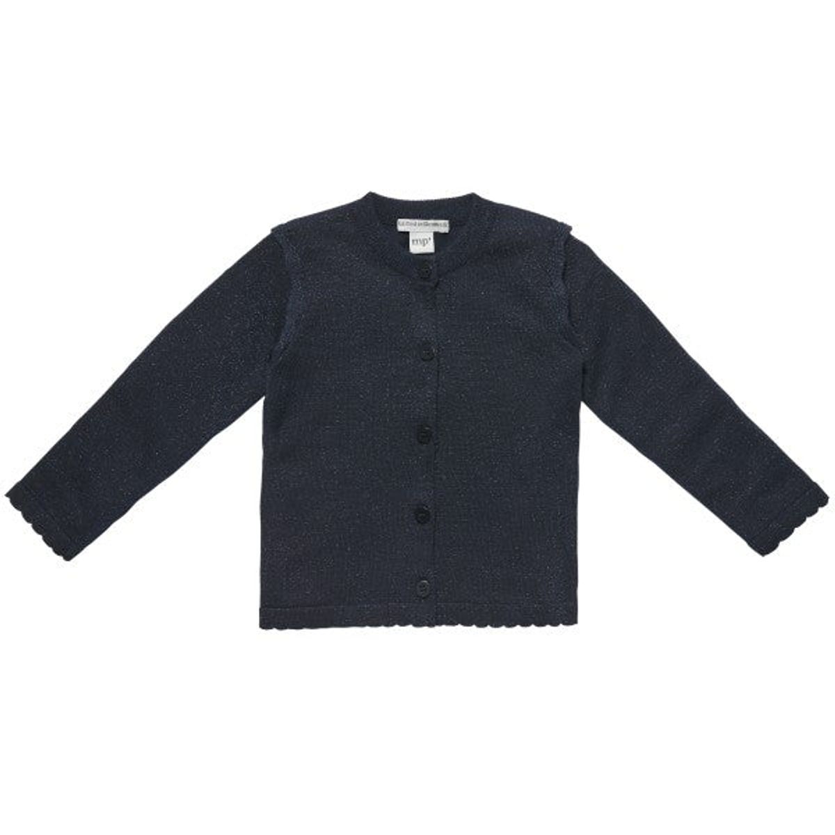 MP Denmark - Grace Cardigan - Navy med glimmer - 90