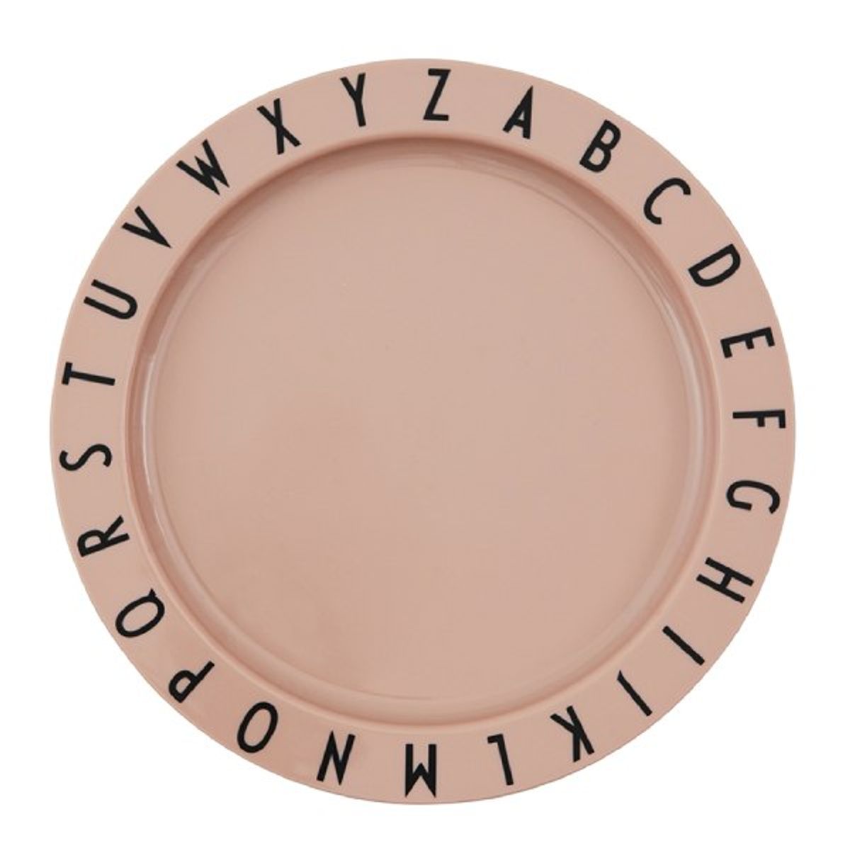 Design Letters - Eat & Learn plate tritan - Nude - One size