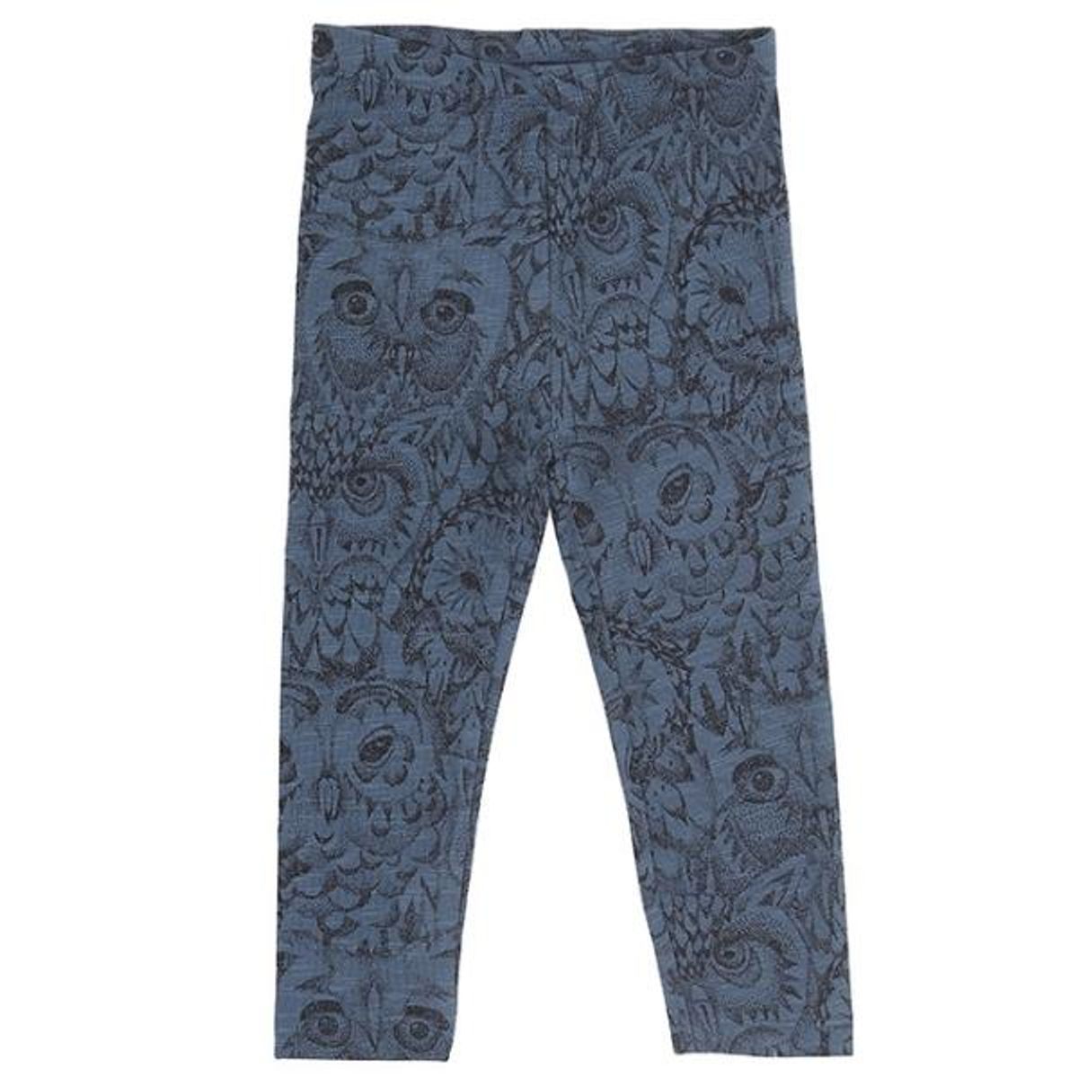 Soft Gallery - Paula Leggings AOP Owl - Orion Blue - 86/18 mdr.