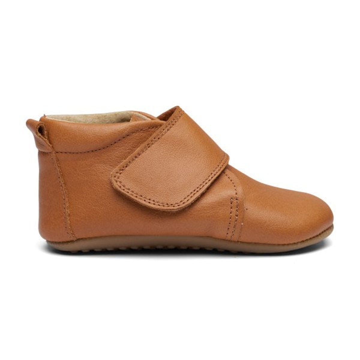 Pom Pom - Hjemmesko Velcro - Camel - 26