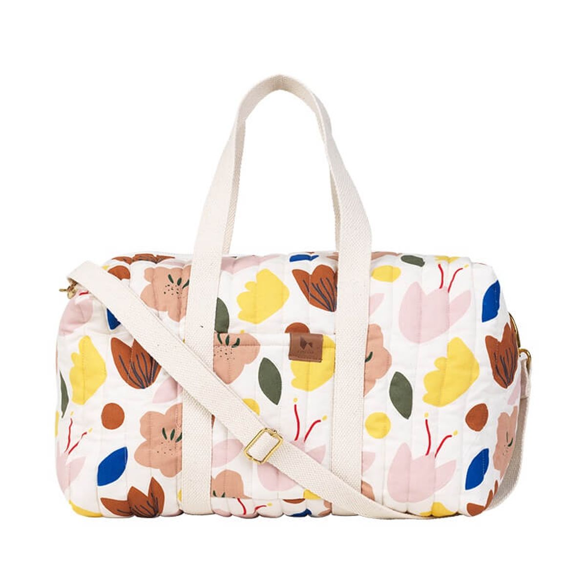 Fabelab - Quilted Gym Bag - Flowers - One size