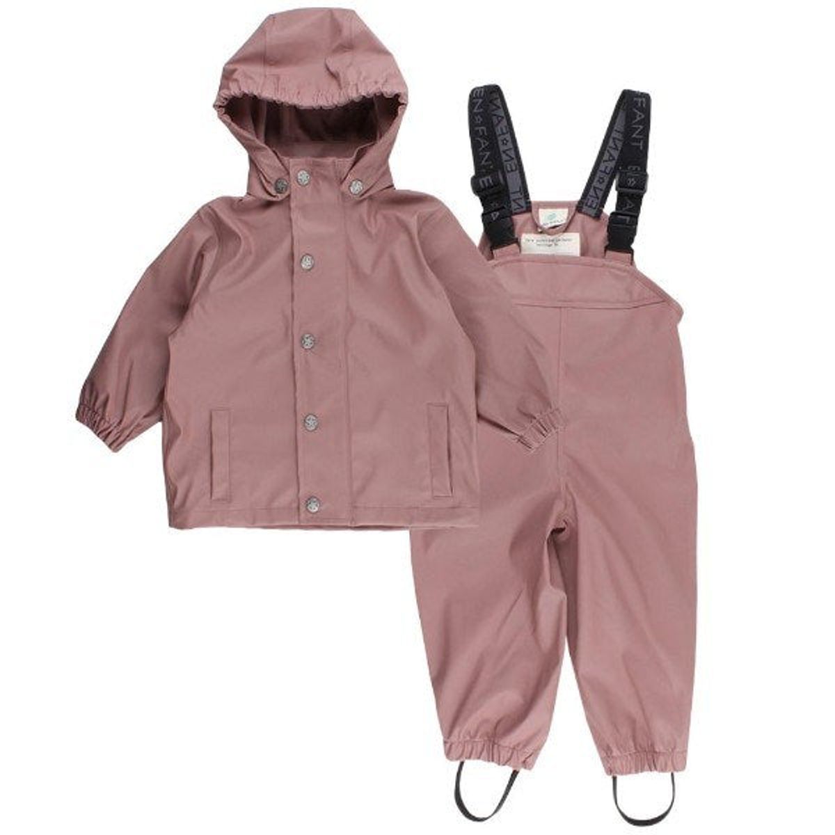 En Fant - Regntøj - Gate Rainwear m/sele - Burlwood - 92