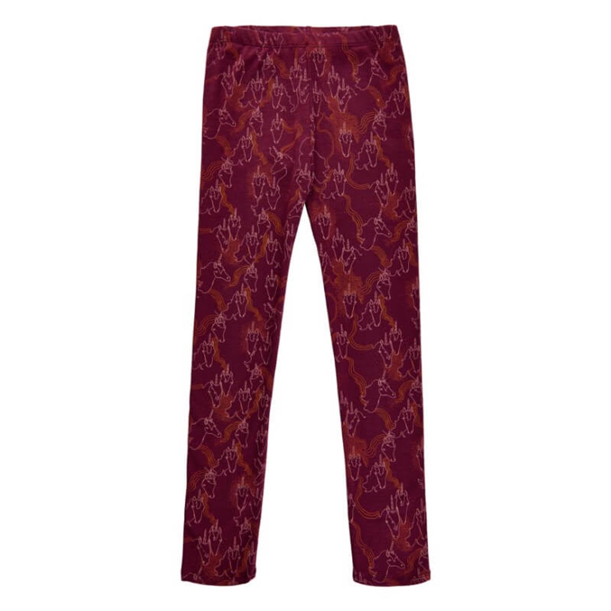 Soft Gallery - SGPaula Magicorn Leggings - Tawny Port - 6 år