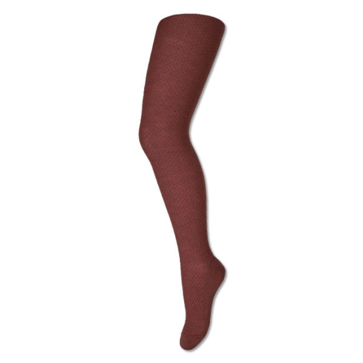 MP Denmark - Uldstrømpebukser Tights Wool Capsule - Brick - 90