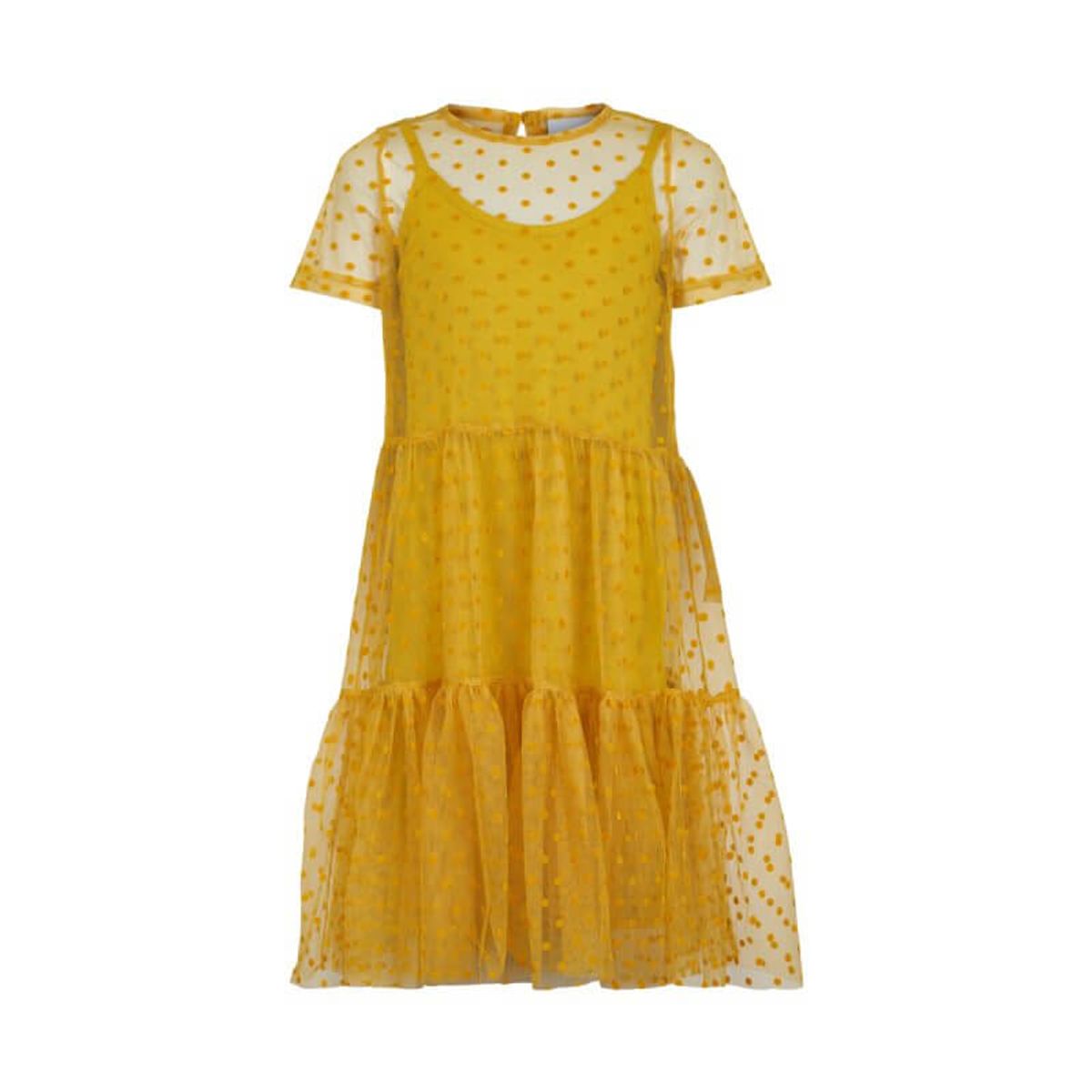 THE NEW - Uma Twist Dress Kjole - Yellow - 5/6 år