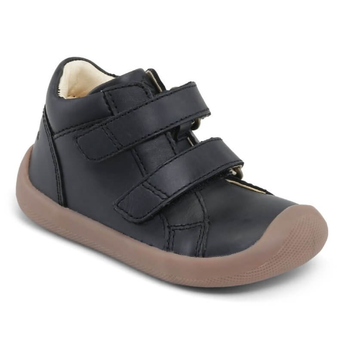 Bundgaard - Begyndersko The Walk Velcro - Black WS - 27