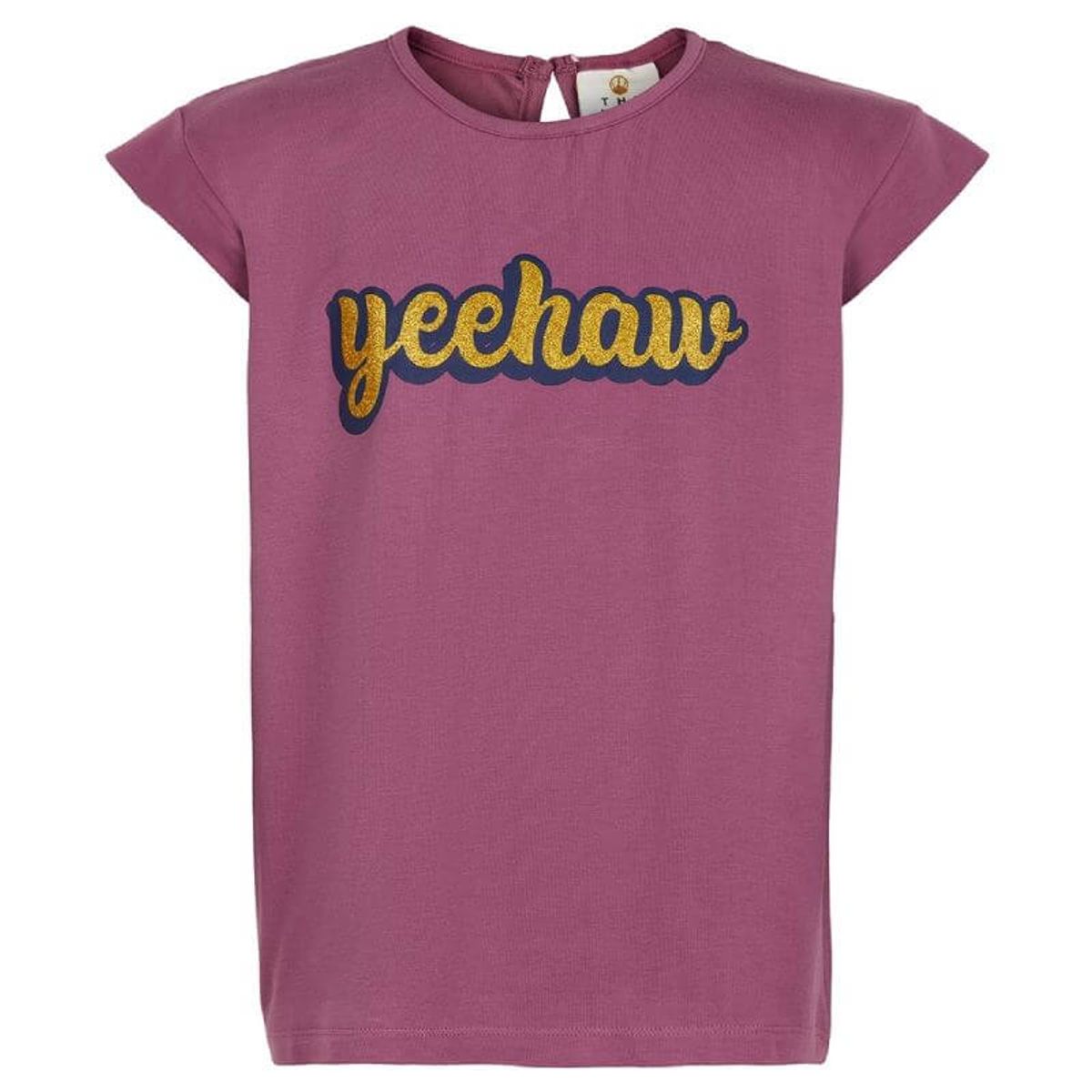 THE NEW - Tammy S/S TEE T-Shirt - Heather Rose - 9/10 år