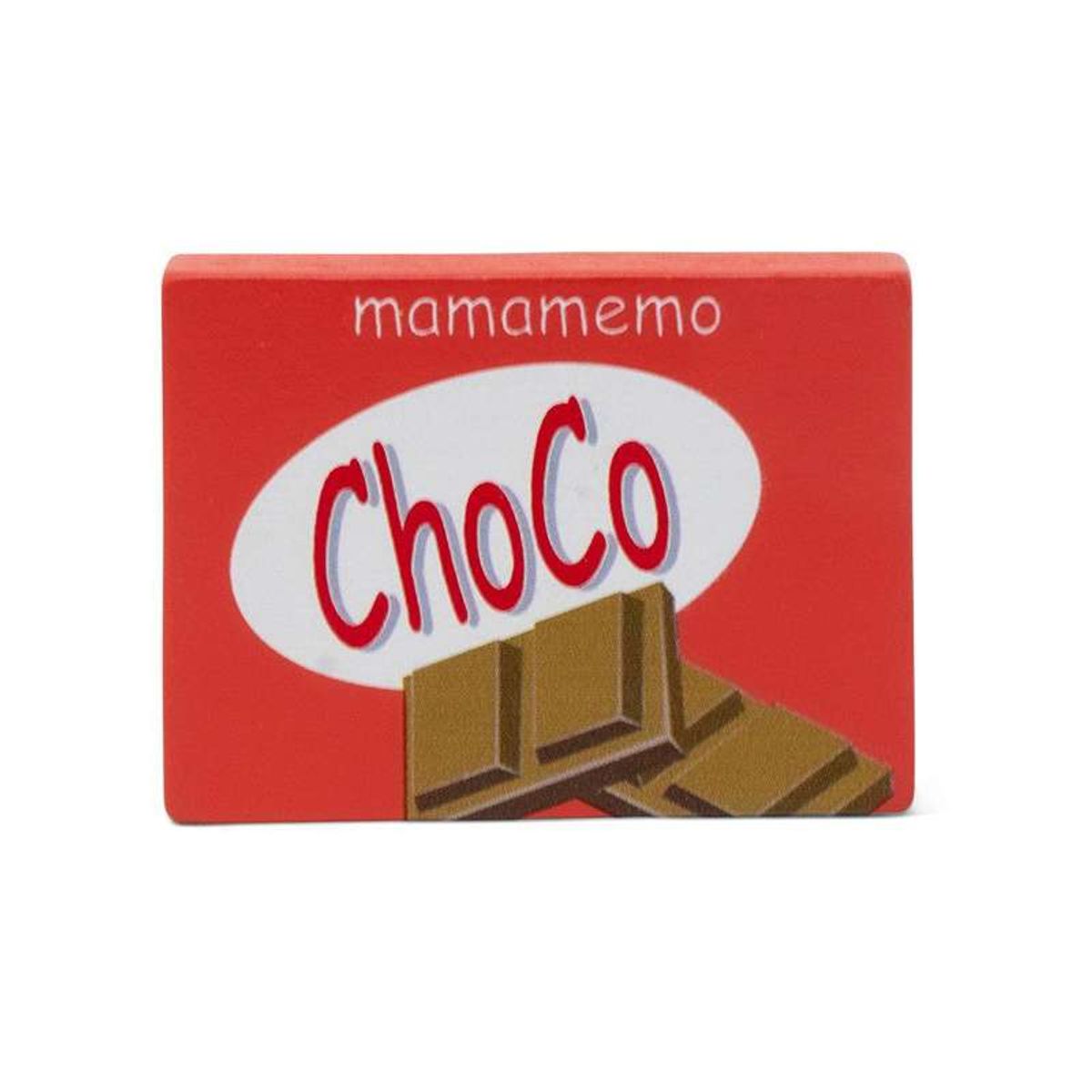 MaMaMeMo Legemad i Træ - Chokoladebar