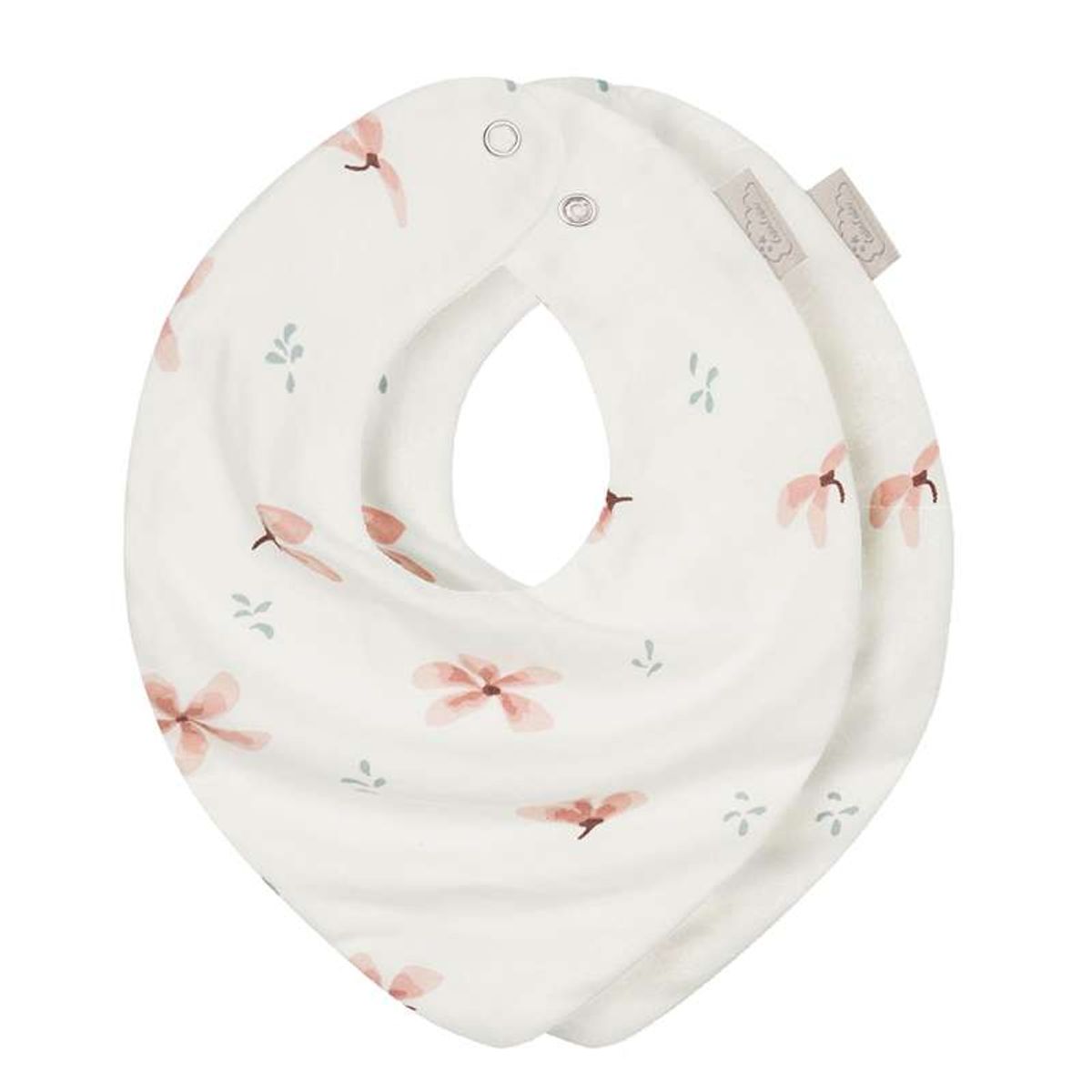 Cam Cam Copenhagen Bandana Savlesmæk -2-pak - GOTS - Windflower Creme