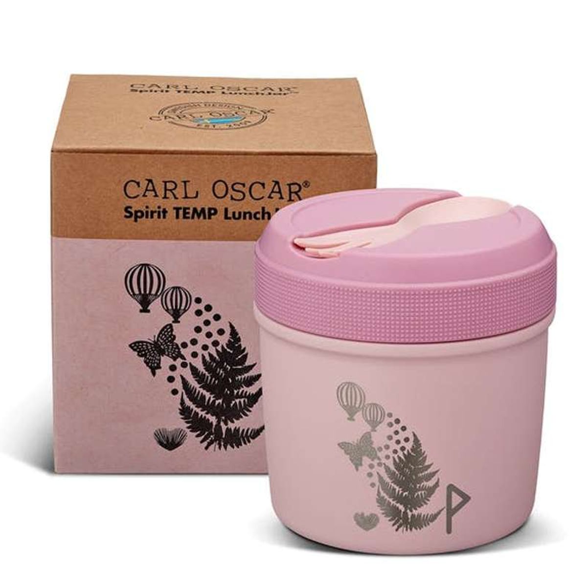 Carl Oscar Spirit LunchJar Termobeholder - 0.5L - Passion - Rosa