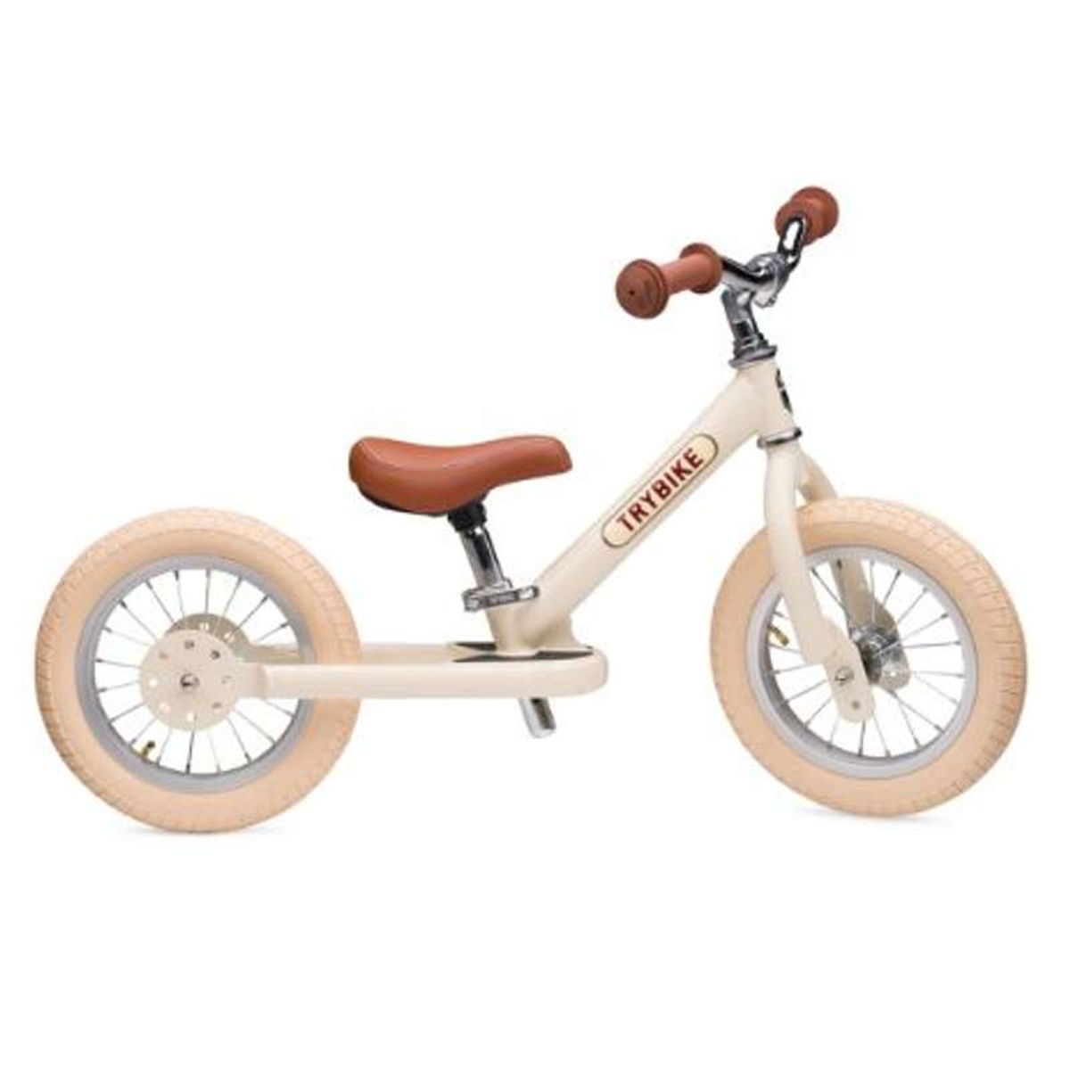 Trybike Løbecykel 2 hjul - Creme