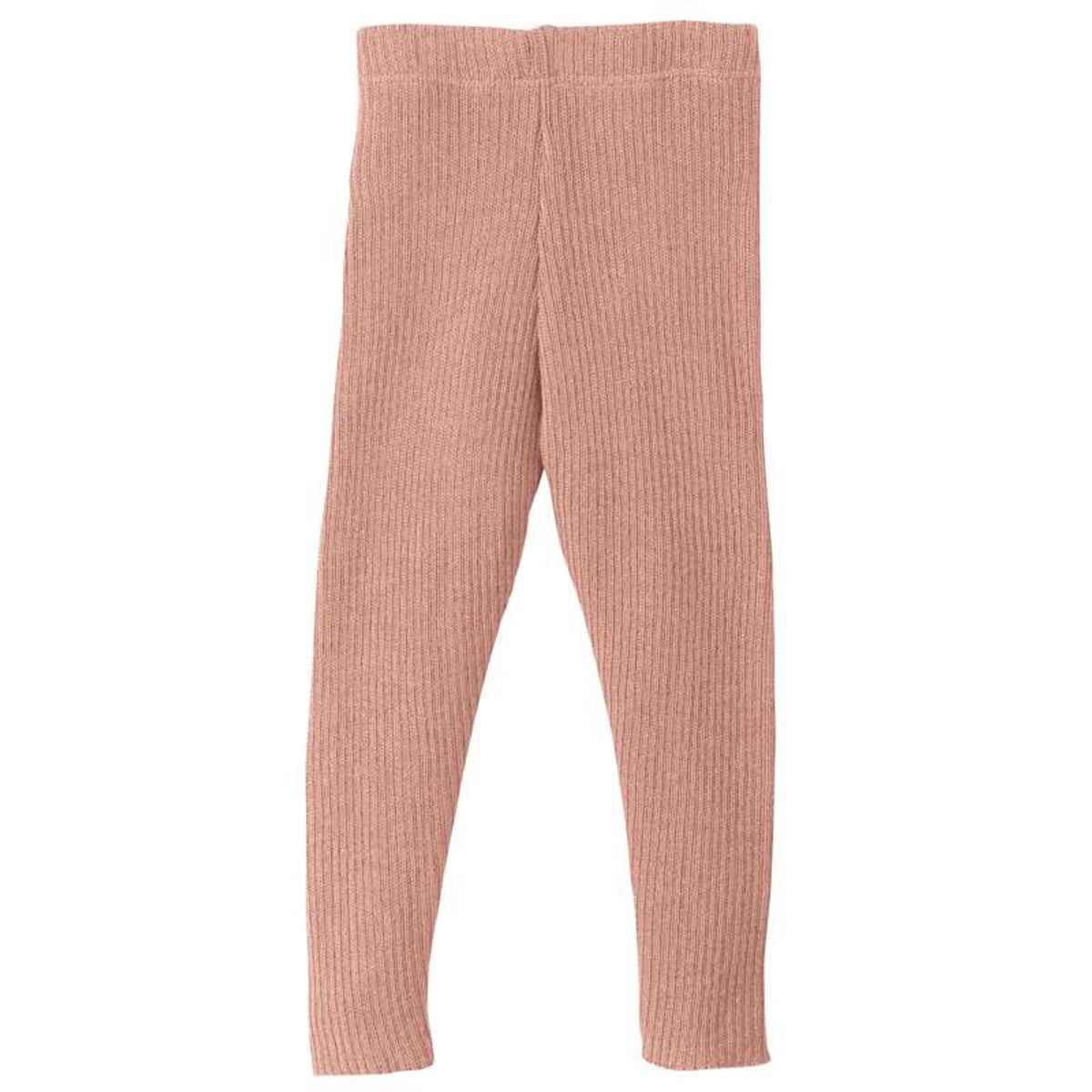 Disana Ribstrikkede Leggings - Merinould - Rosa