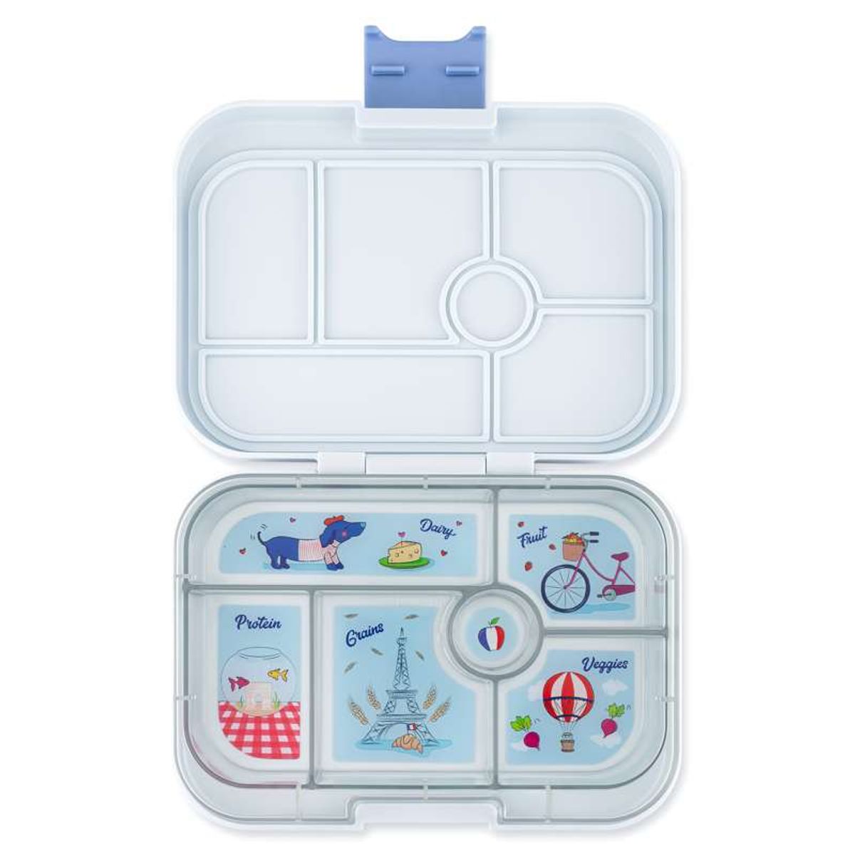 Yumbox Madkasse - Original - 6 rum - Hazy Gray/Paris