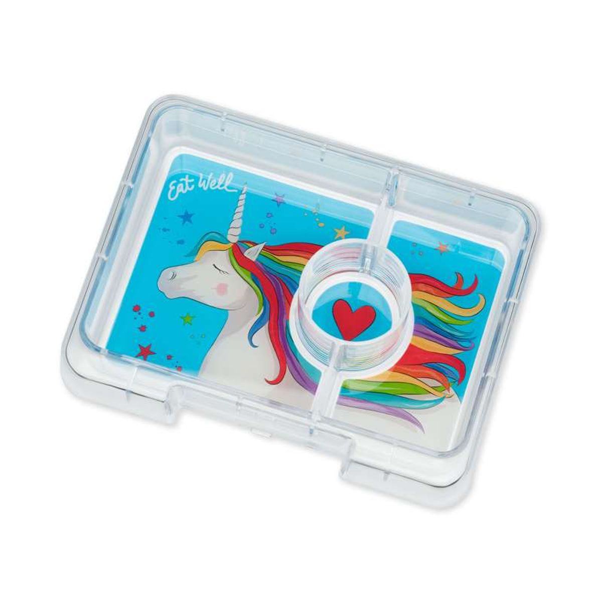 Yumbox Indsatsbakke - Minisnack Tray - 3 rum - Magical Unicorn