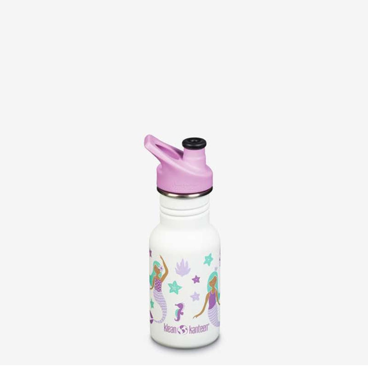 Klean Kanteen Classic Drikkedunk - Kid SportCap - 355ml - Mermaids