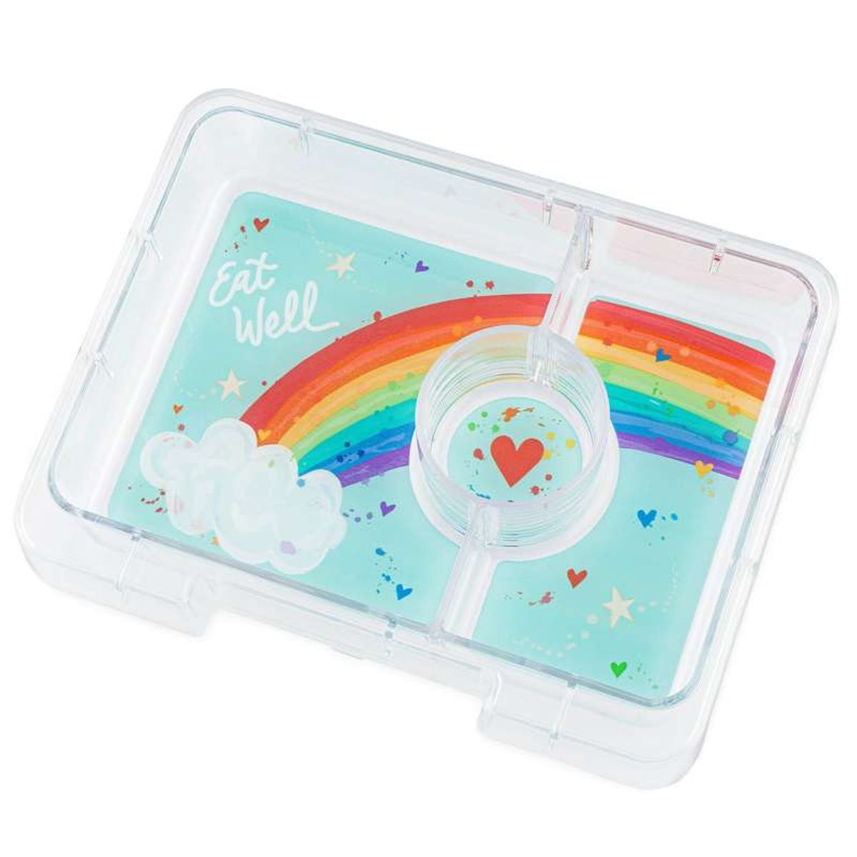 Yumbox Indsatsbakke - Minisnack Tray - 3 rum - Rainbow