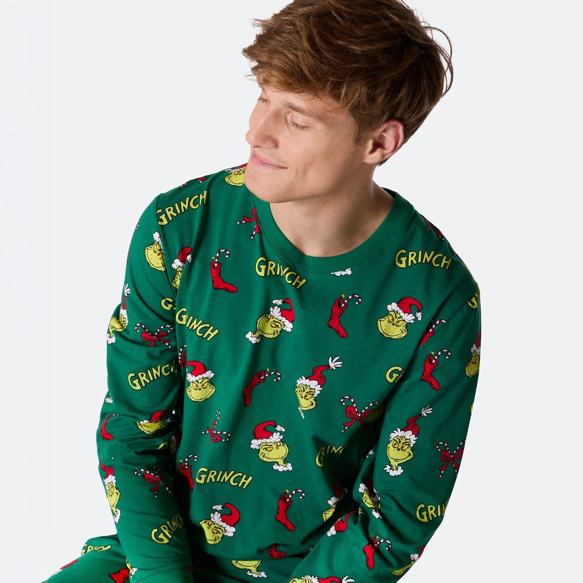 The Grinch Julepyjamas Herre