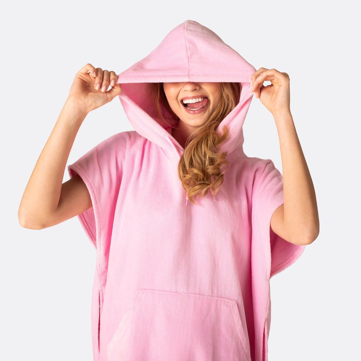 Tyggegummi Pink Badeponcho