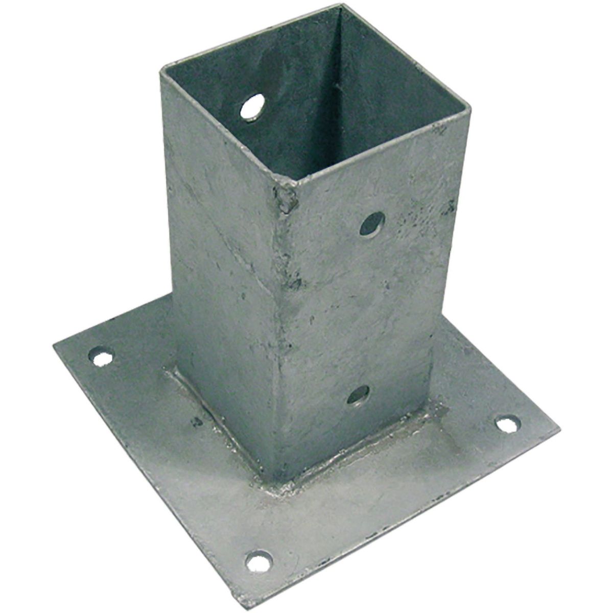 Stolpefod galvaniseret 71 x 71 mm, H: 150 mm