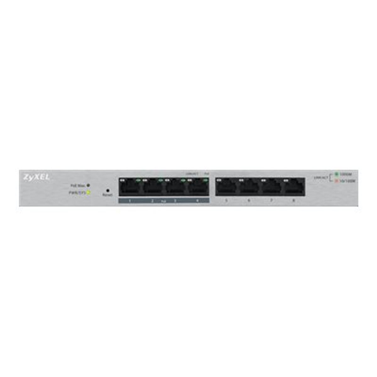 Zyxel GS1200-8HP Switch 8-porte Gigabit PoE+