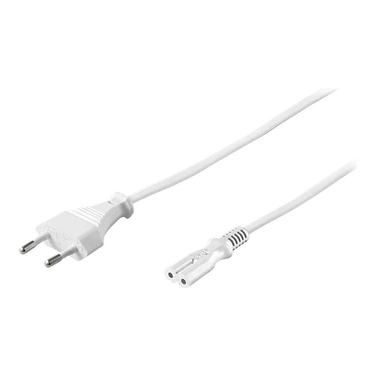 Goobay Powerkabel - 8-talsstik - Hvid