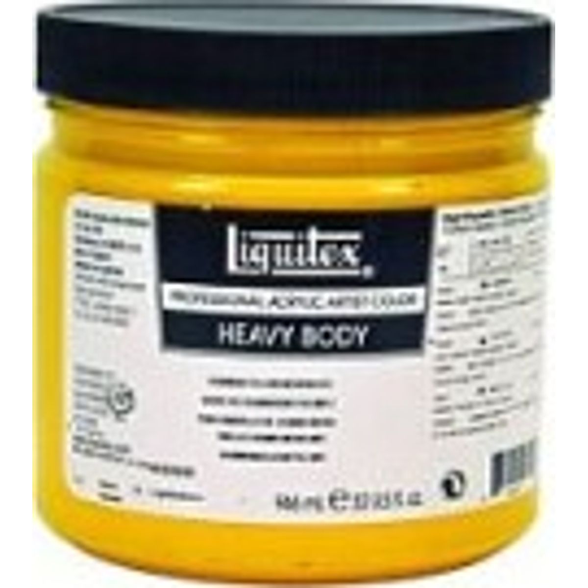 Liquitex - Akrylmaling - Heavy Body - Cadmium Yellow Medium Hue 946 Ml