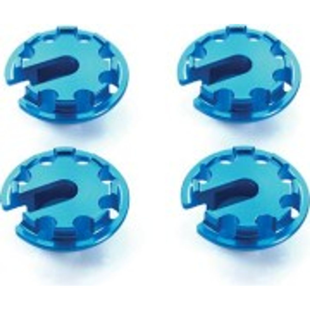 Aluminum Damper Retainer (1mm Up) - 54776 - Tamiya