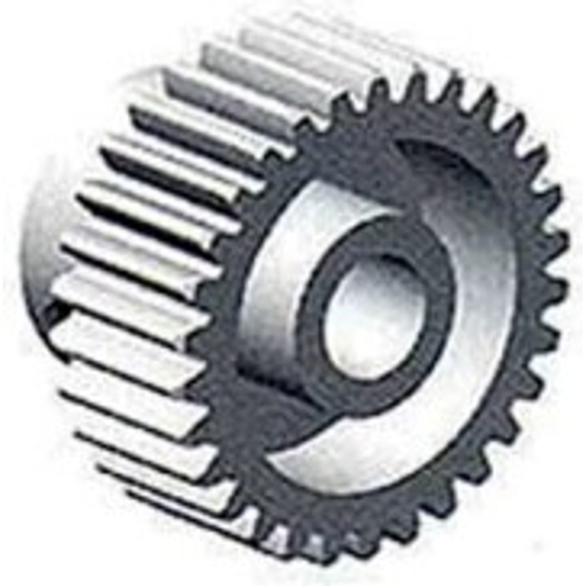 04 H. Coated Alu. Pinion 36t - 42266 - Tamiya