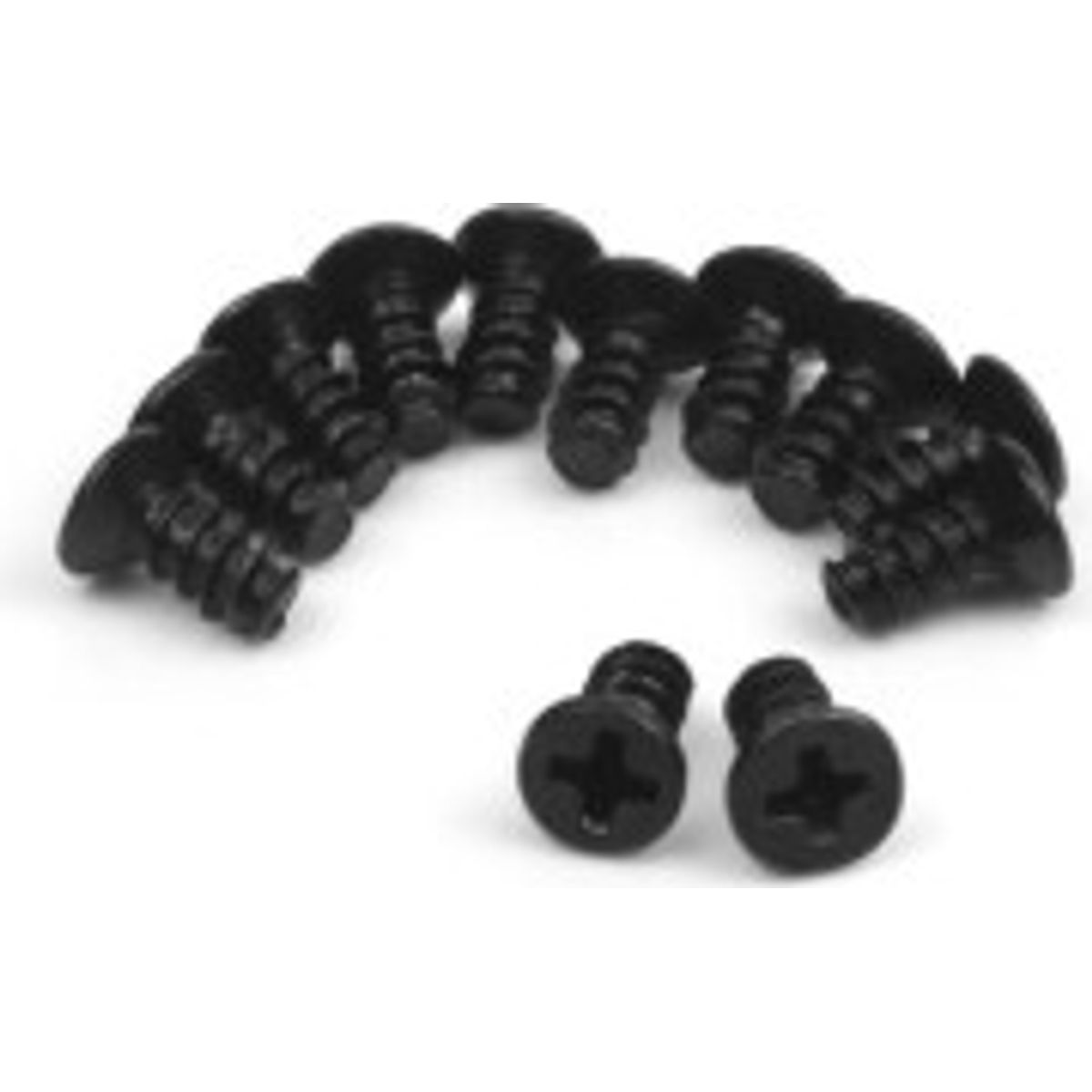 Countersunk Self Tapping Screws 6x6mm (12pcs) - 540155 - Blackzon