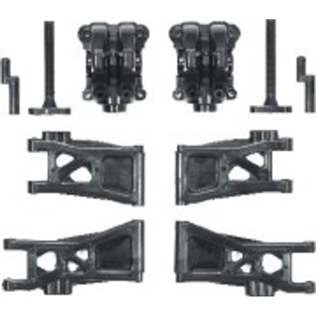 Tt-02b Reinforced Gear Covers & Lower Suspension A - 54815 - Tamiya