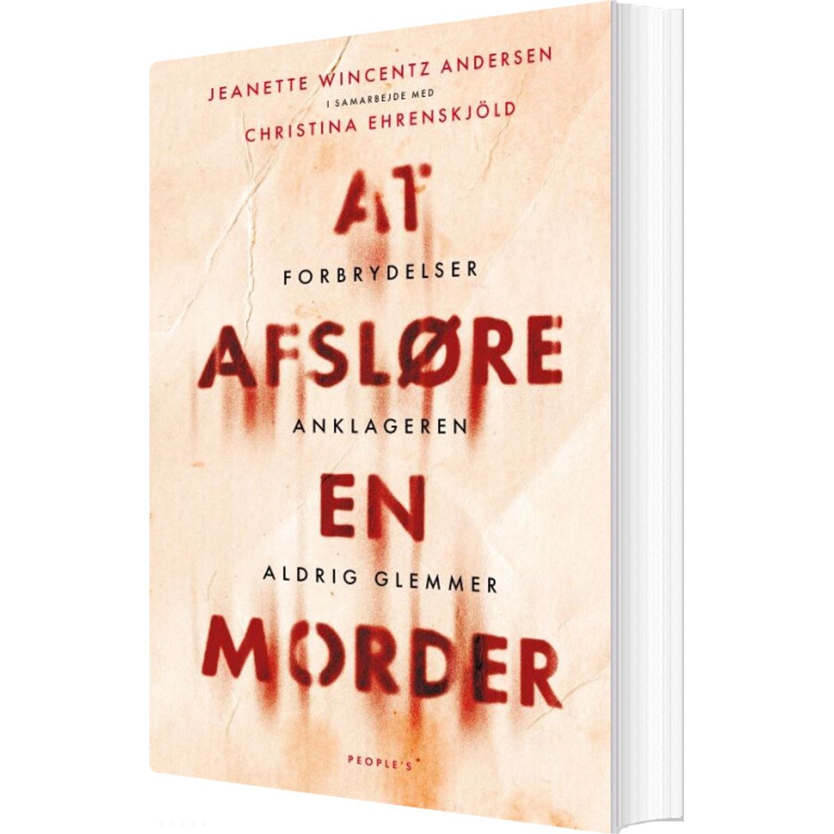 At Afsløre En Morder - Christina Ehrenskjöld - Bog