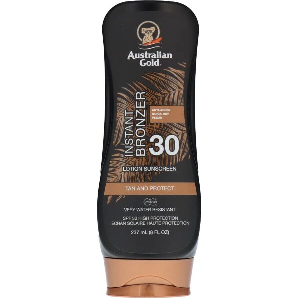 Australian Gold - Instant Bronzer Sunscreen Lotion Spf 30 237 Ml