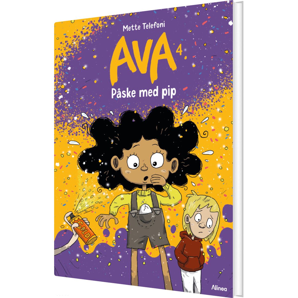 Ava 4 - Påske Med Pip, Blå Læseklub - Mette Telefoni - Bog