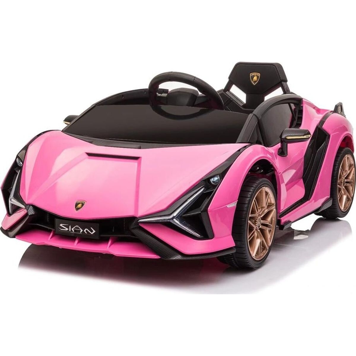 Azeno - Elbil Til Børn - Lamborghini Sian - Pink