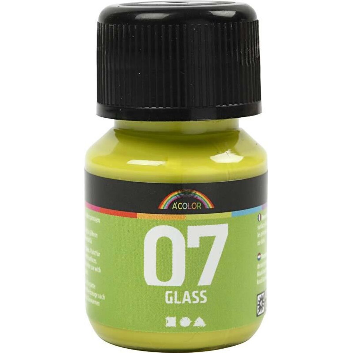 A-color - Lakmaling Sæt - Glass - Kiwi - 30 Ml