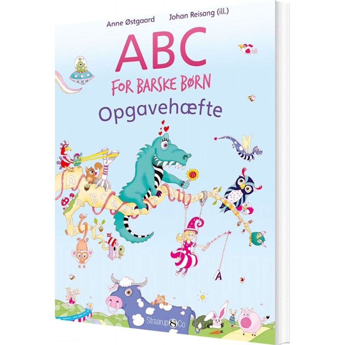 Abc For Barske Børn - Opgavehæfte - Anne østgaard - Bog