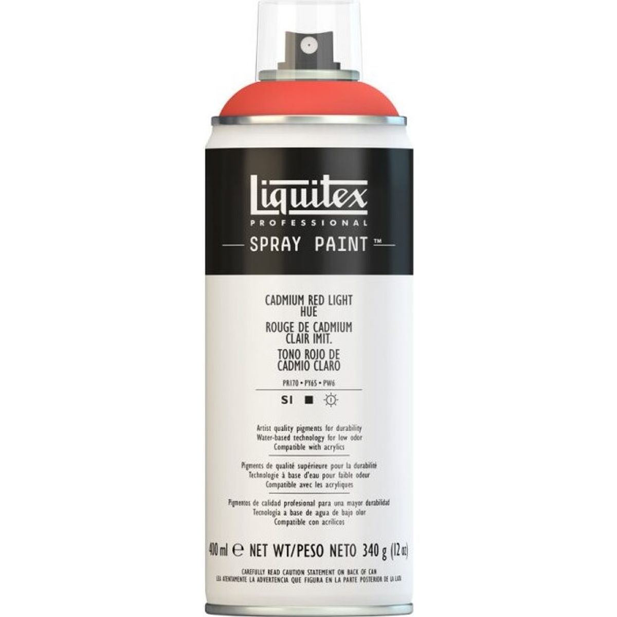 Liquitex - Spraymaling - Cadmium Red Light Hue 400 Ml