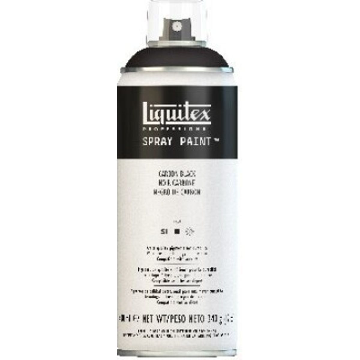 Liquitex - Spraymaling - Carbon Black 400 Ml