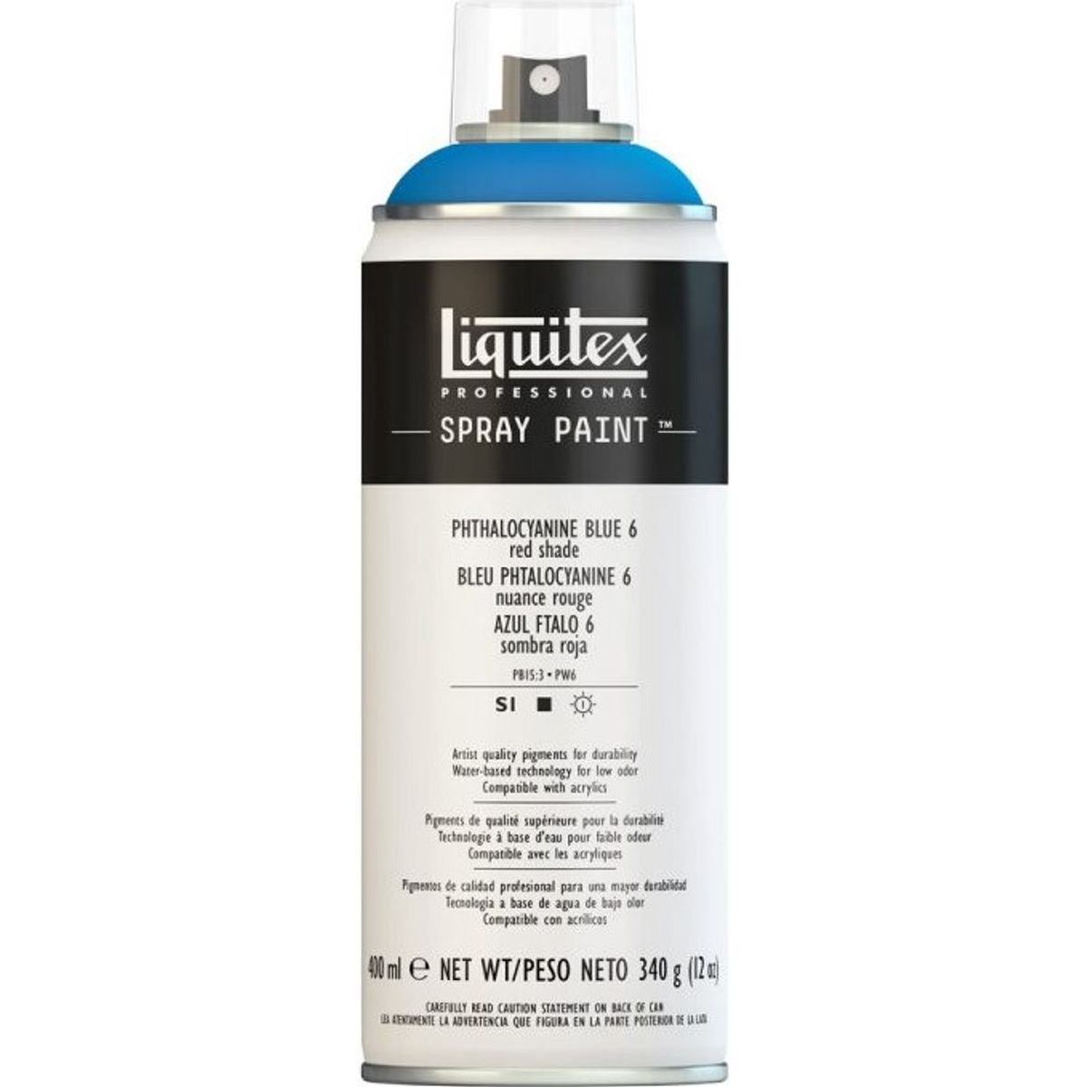 Liquitex - Spraymaling - Phthalo Blue 6 - Red Shade 400 Ml