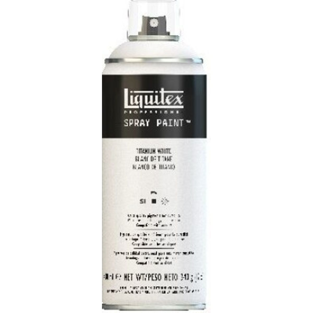 Liquitex - Spraymaling - Titanium White 400 Ml