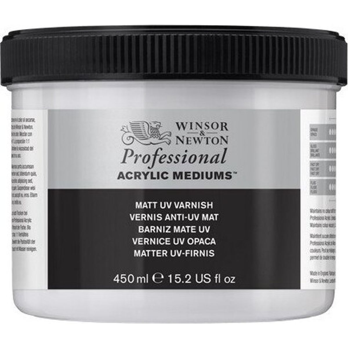 Winsor & Newton - Uv Varnish - Mat Uv Lak 450 Ml