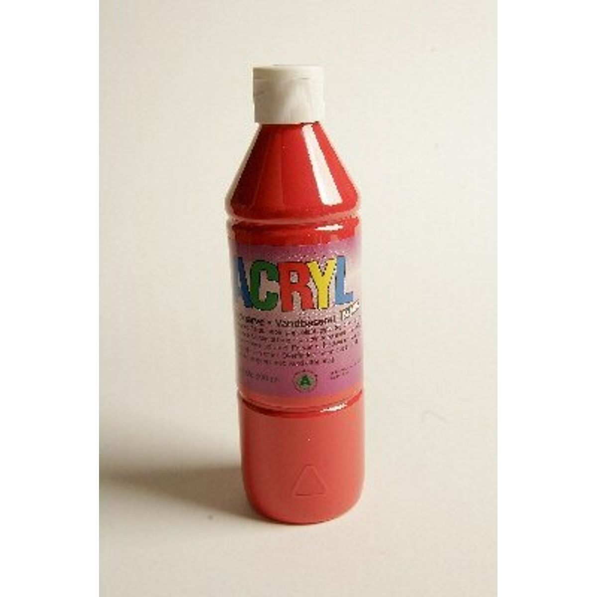 Fantasy Color - Acryl Maling - Rød - Blank - 500 Ml - Fantasy