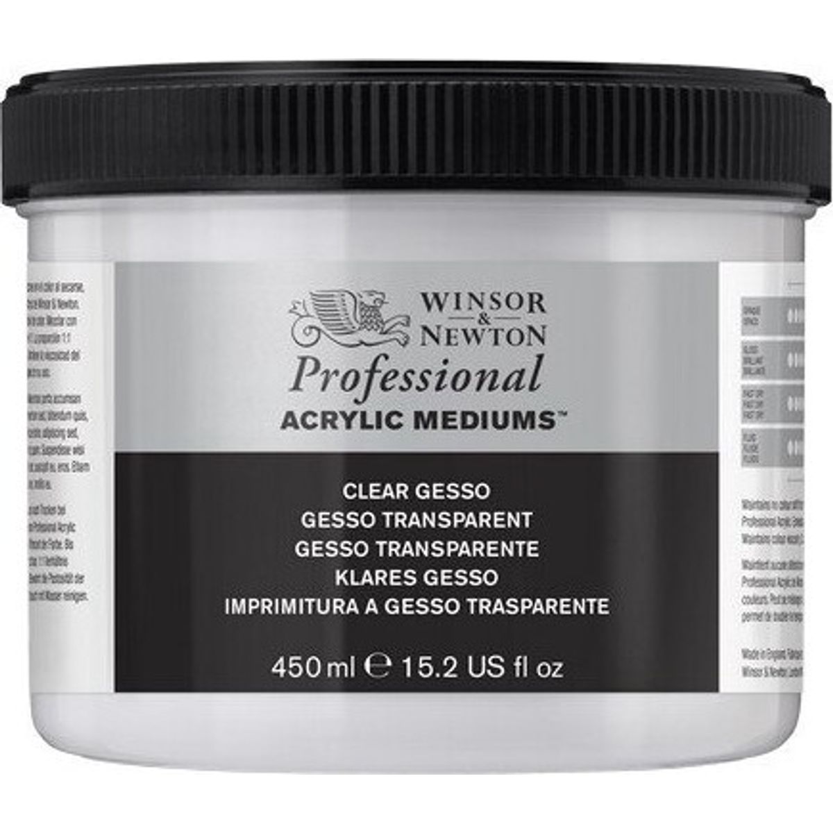 Winsor & Newton - Clear Gesso 450 Ml