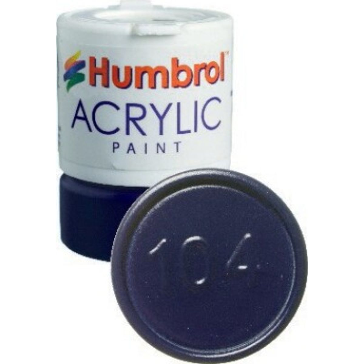 Humbrol - Akryl Maling - 14 Ml - Oxford Blå Mat - 104