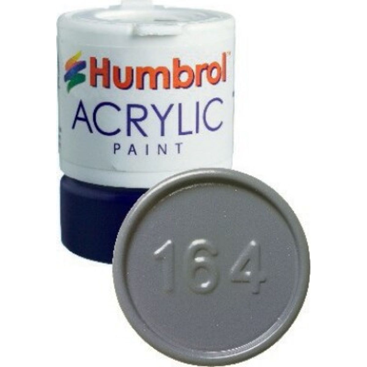 Humbrol - Akryl Maling - 12 Ml - Mørk Havgrå Satin - Replaced - 164