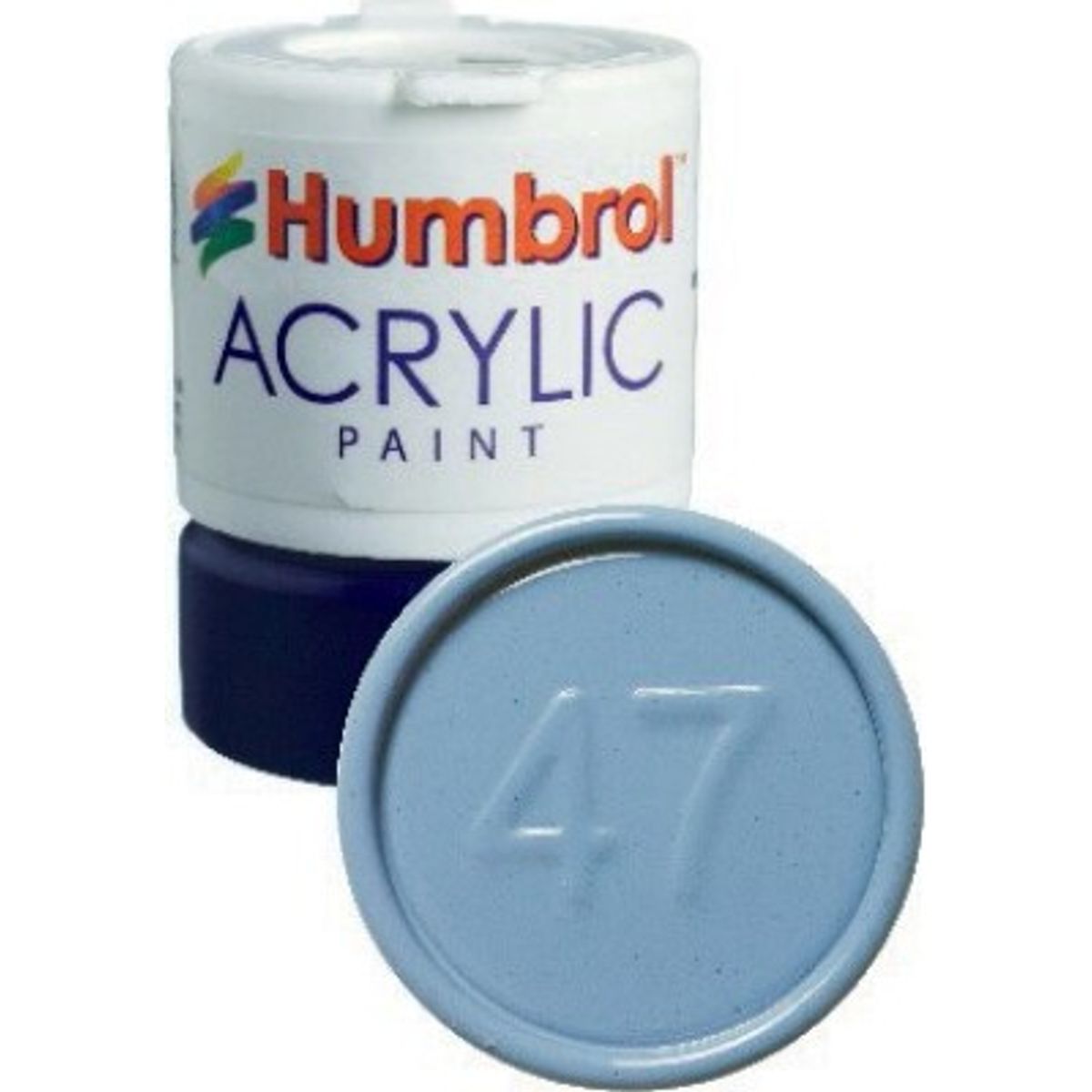 Humbrol - Akryl Maling - 12 Ml - Hav Blå Blank - Replaced - 47