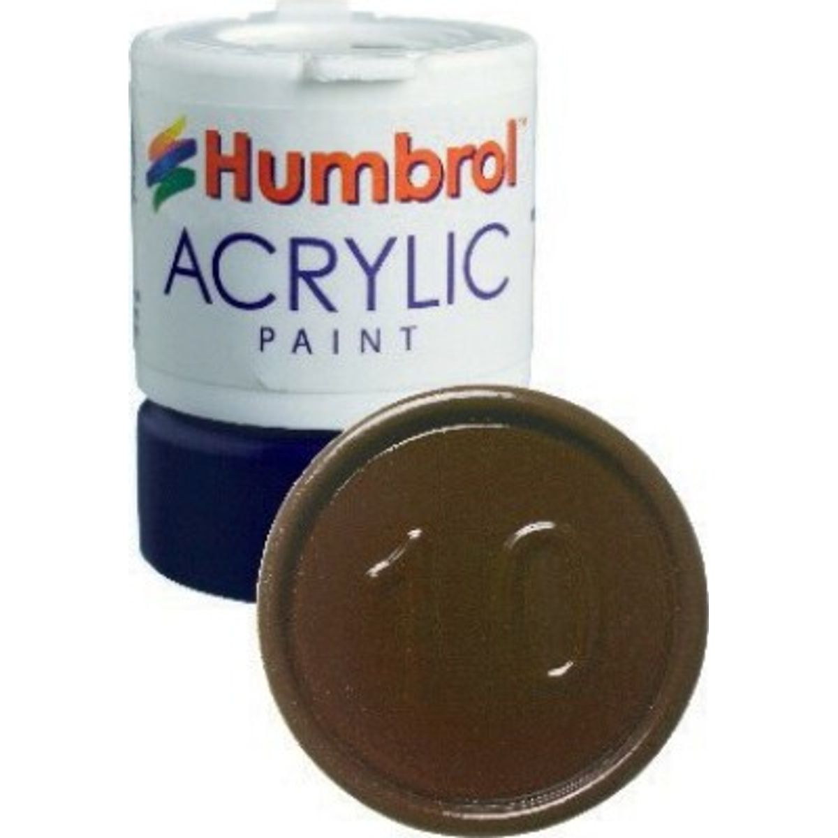 Humbrol - Akryl Maling - 12 Ml - Service Brown Blank - Replaced - 10