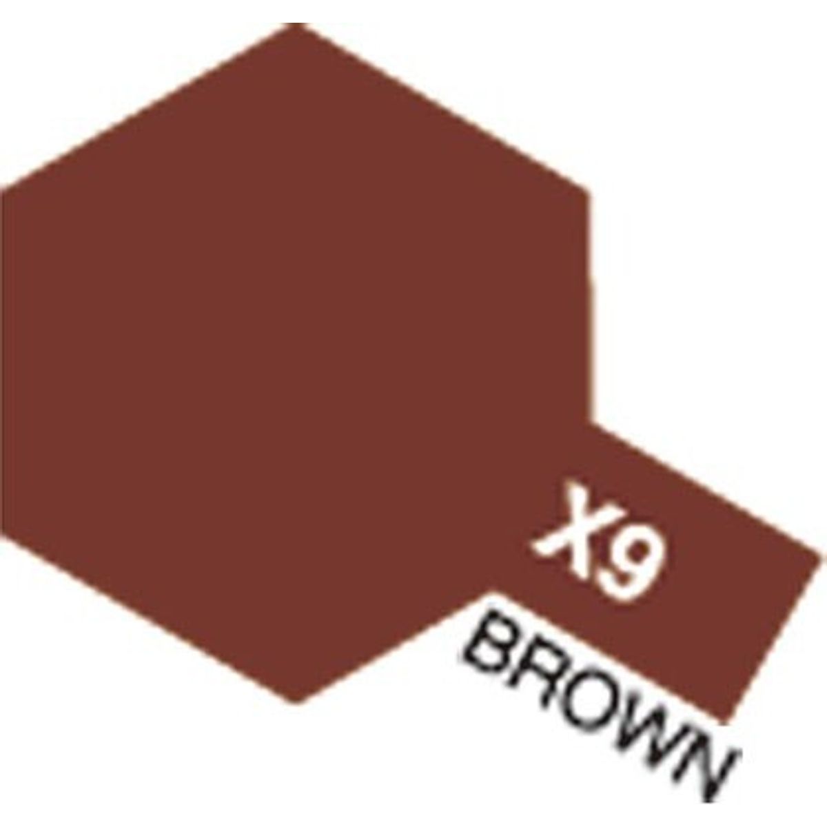 Tamiya - Acrylic Mini - X-9 Brown Gloss 10 Ml - 81509