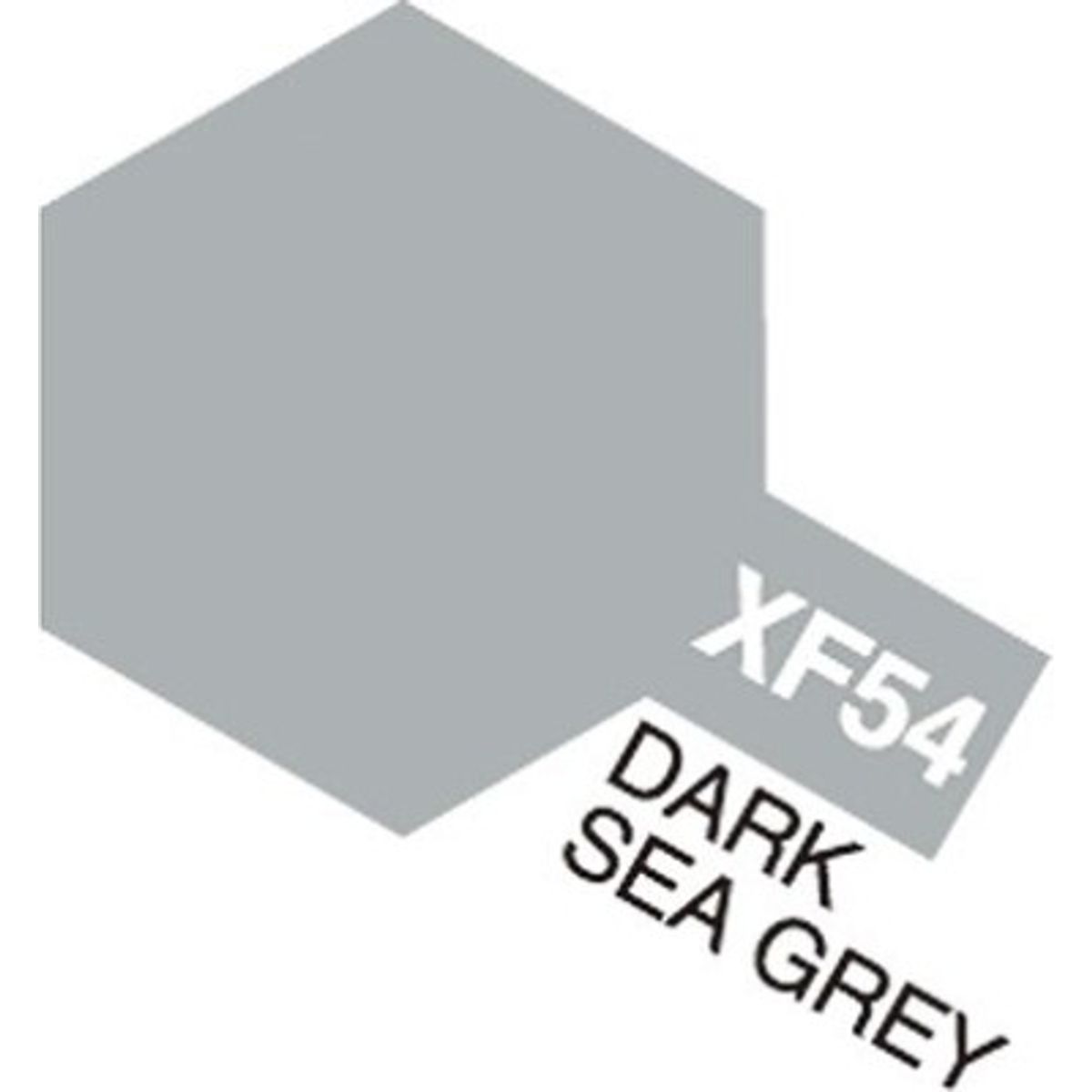 Tamiya - Acrylic Mini - Xf-54 Dark Sea Grey Flat 10 Ml - 81754