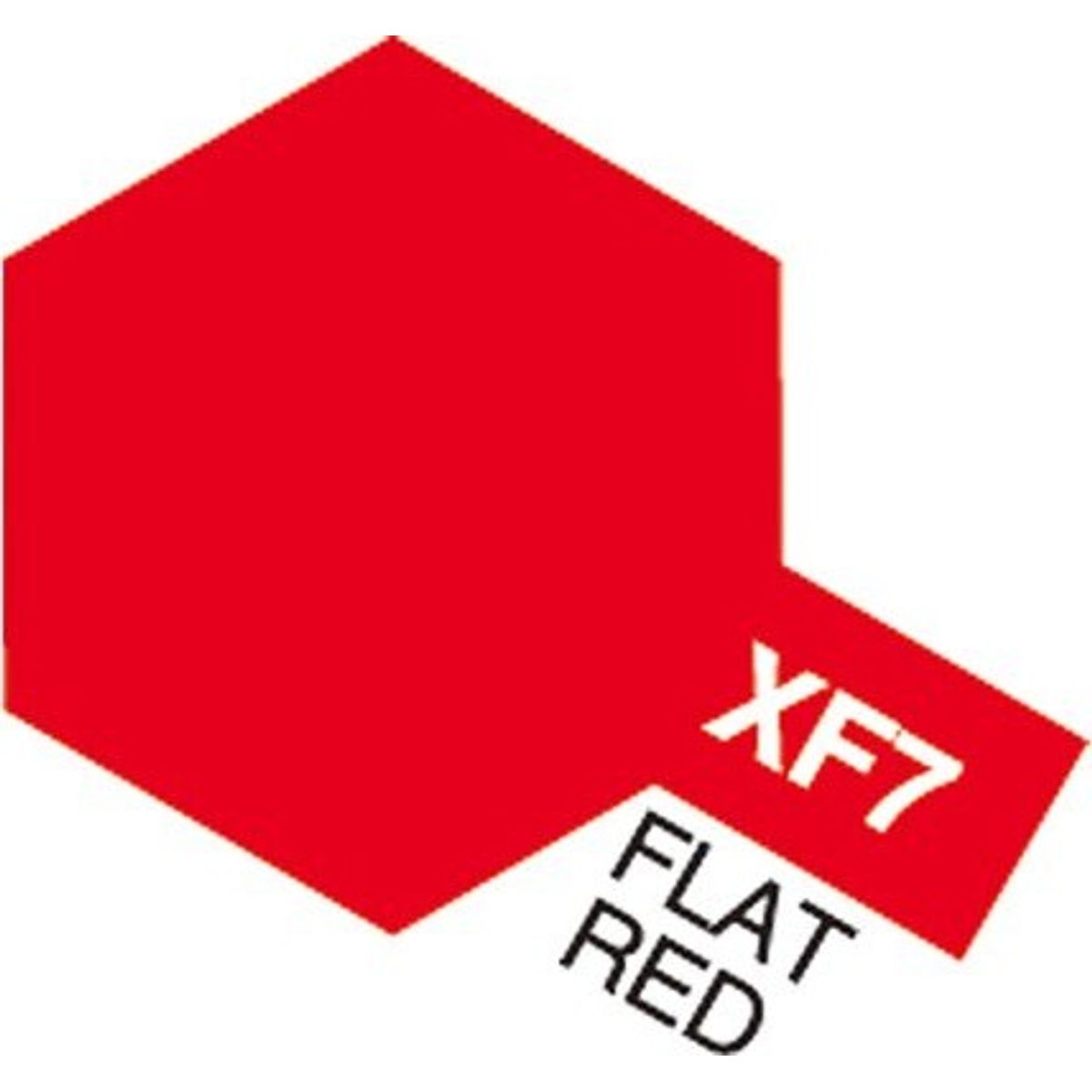 Tamiya - Acrylic Mini - Xf-7 Flat Red 10 Ml - 81707